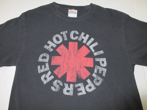 A Treat for the Red Hot Chili Pepper Band & Tee Lovers! – Black