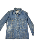 Vintage 1970s Lee Denim Safari Chore Jacket Made in USA
