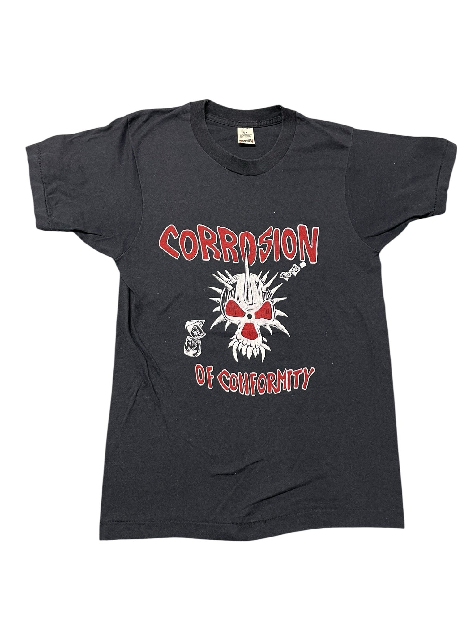 Vintage 80s Corrosion of Conformity Metal Band T-Shirt