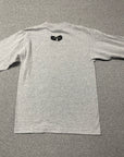 Vintage 1990s Wu Wear Long Sleeve Shirt Grey Pixel Graphic