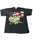 Vintage 1990s Kiss My Ass Graphic T-Shirt Black