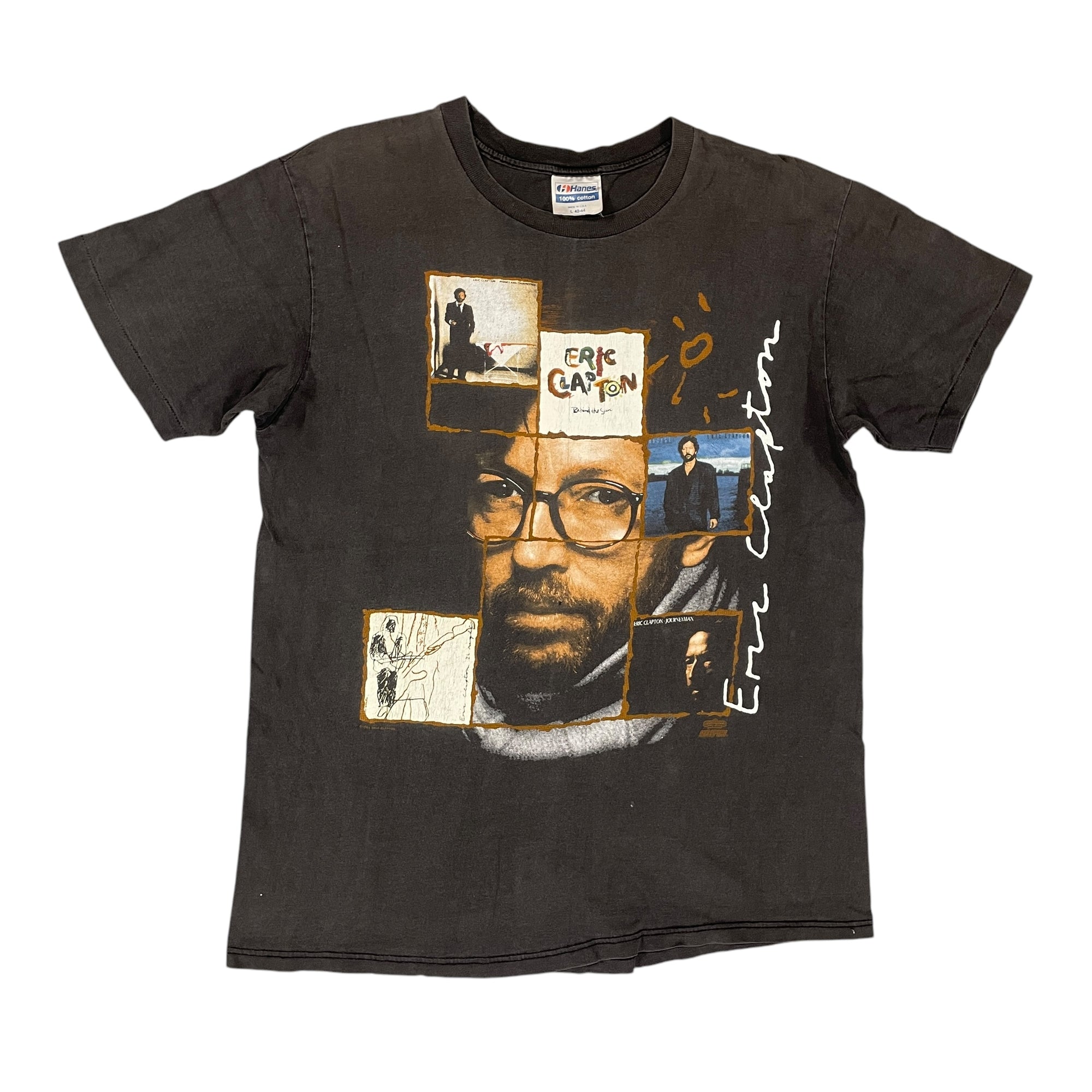 1992 Tour Eric Clapton Vintage 90s Band T-Shirt Made in USA