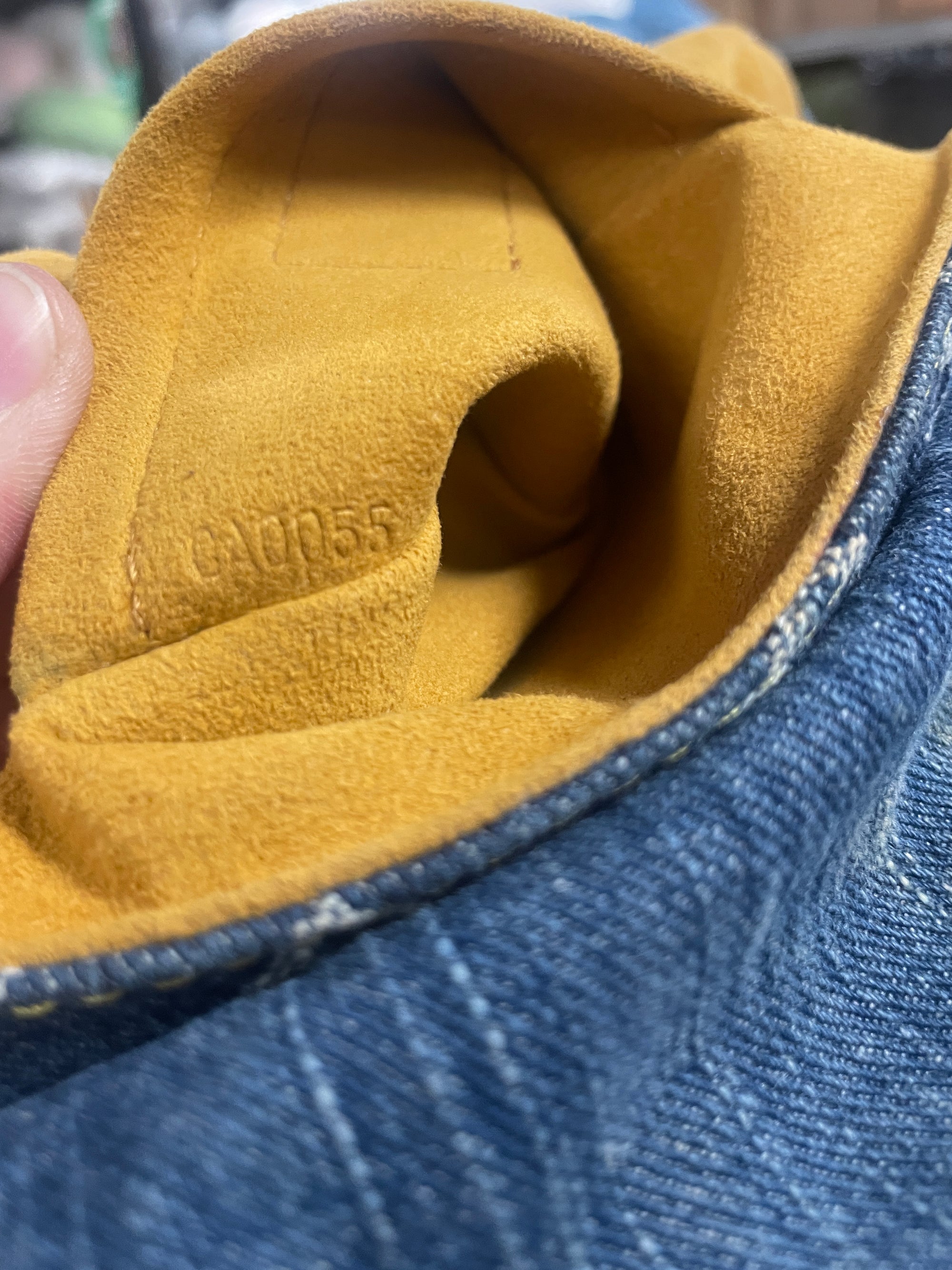 Y2K Vintage Louis Vuitton Designer Monogram Denim "Mini Pleaty" Purse CA0055 Made in Spain