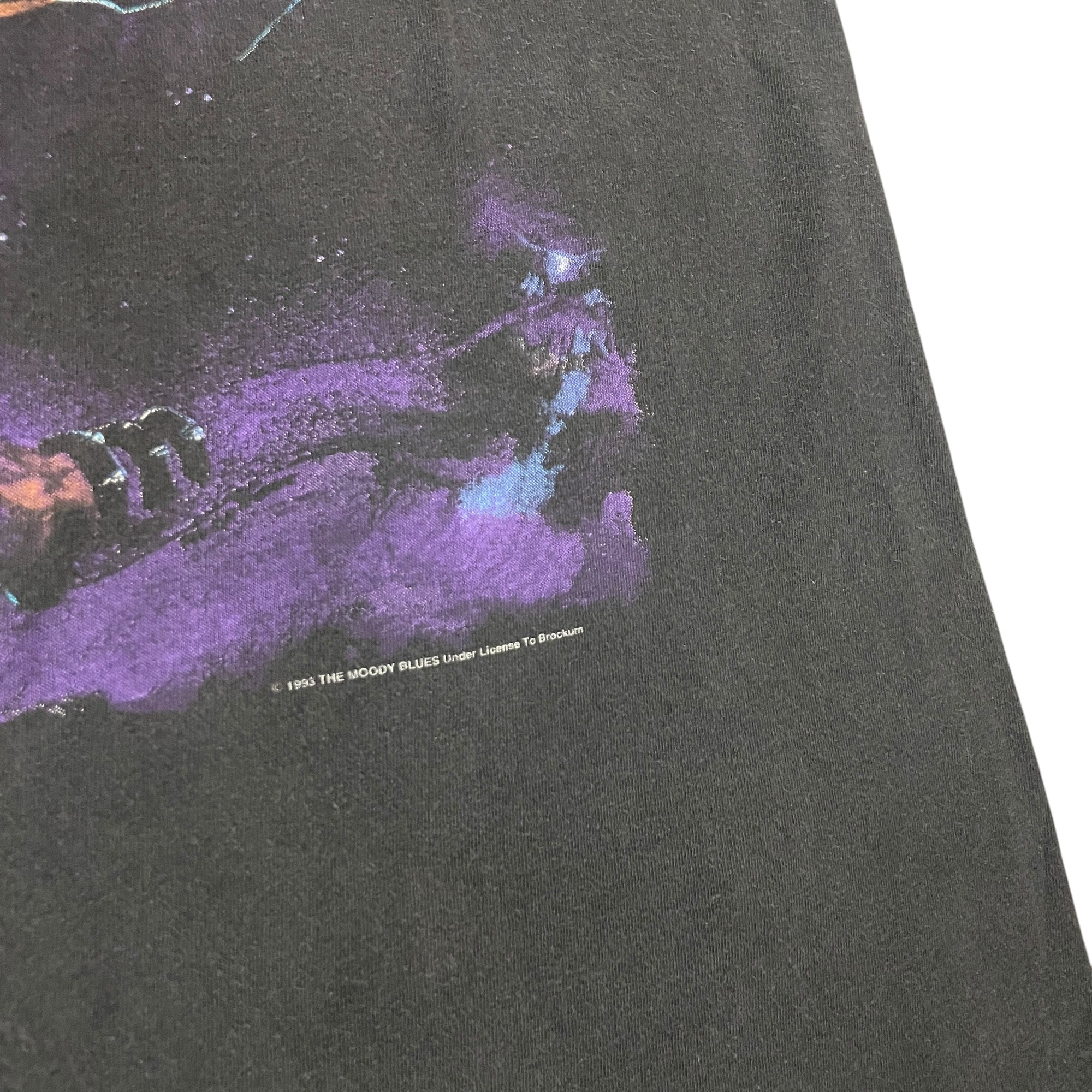 90s The Moody Blues "Threshold of a Dream" 1993 Vintage Band T-Shirt Cut
