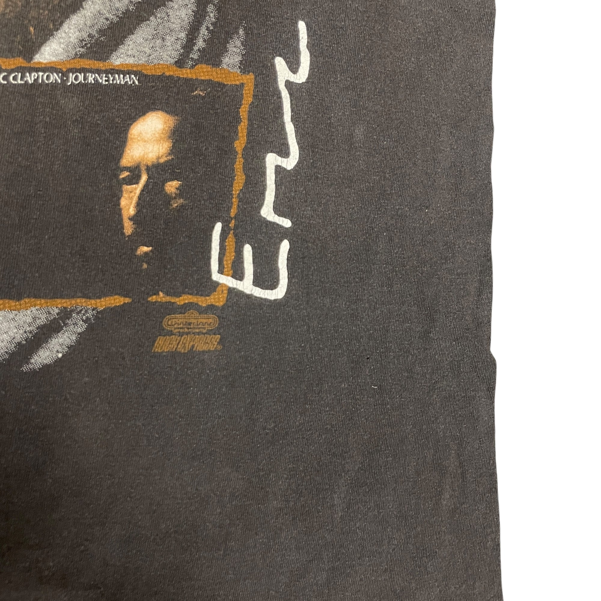 1992 Tour Eric Clapton Vintage 90s Band T-Shirt Made in USA