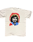 Vintage 80s Barry Manilow Piano Portrait Band T-Shirt
