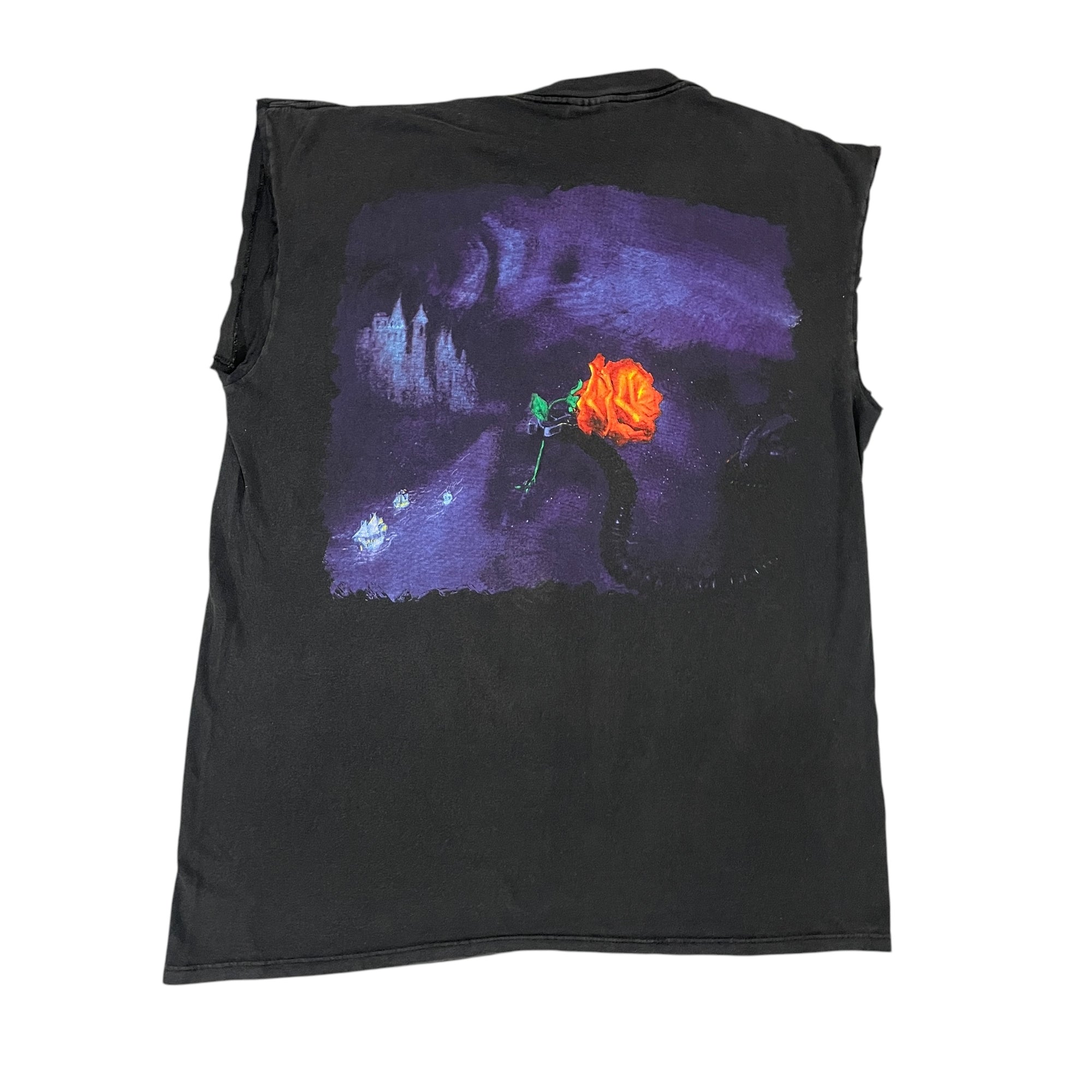 90s The Moody Blues "Threshold of a Dream" 1993 Vintage Band T-Shirt Cut