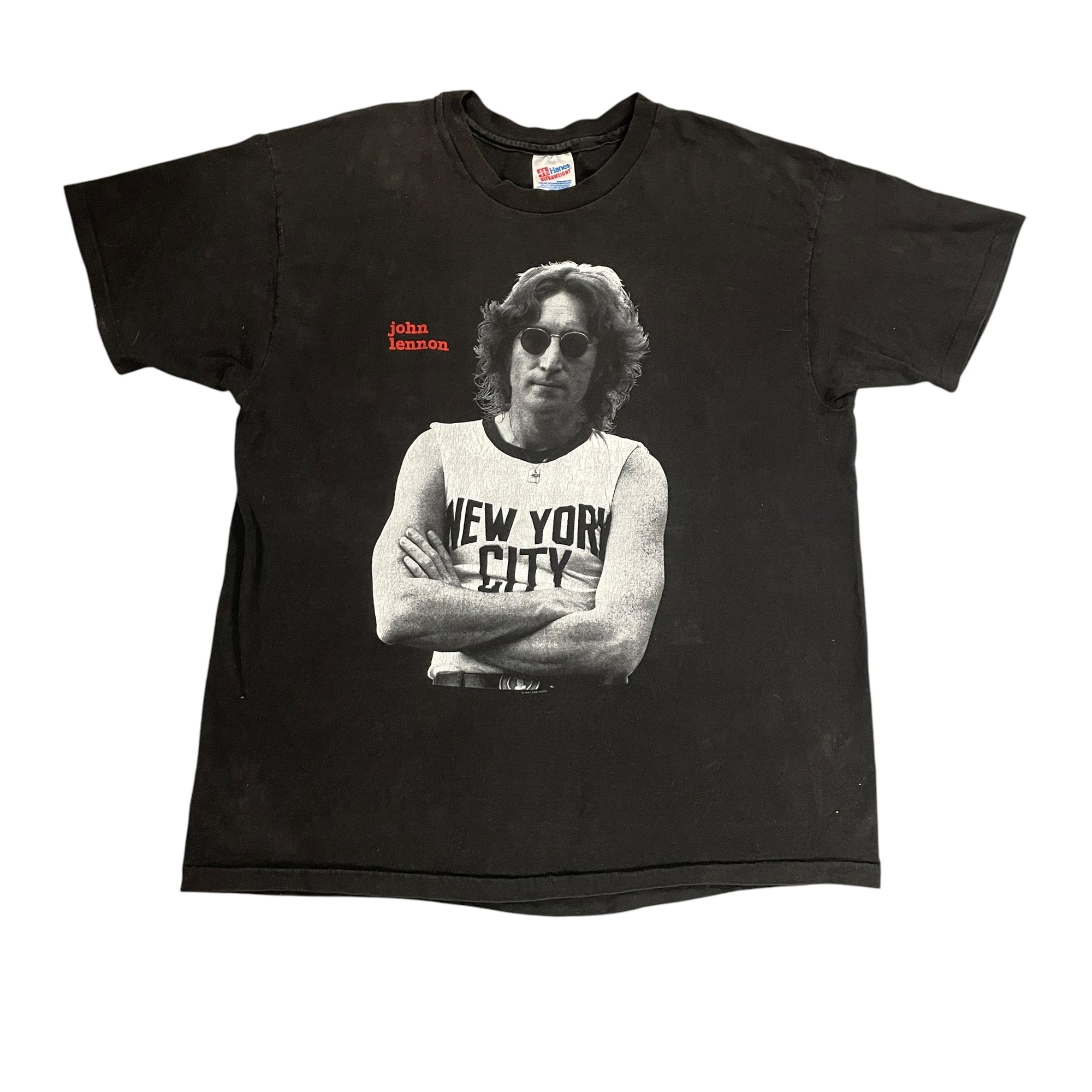 90s John Lennon "Imagine" Vintage T-Shirt Made in USA