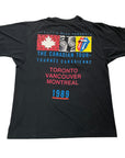 80s Rolling Stones "Canadian Tour" Vintage Single Stitch Concert T-Shirt