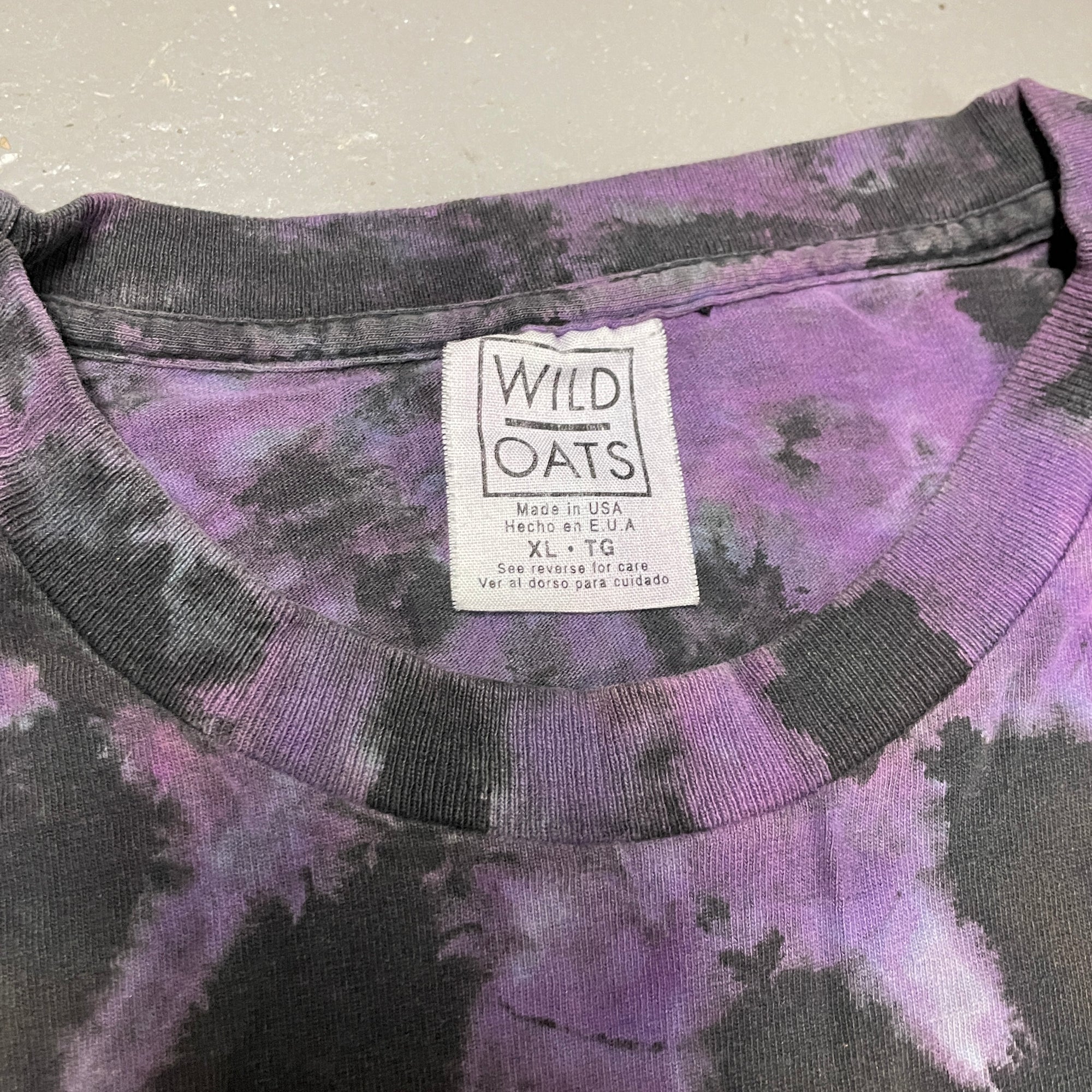 1990s Allman Brothers Band Tie-Dye Cropped Band T-Shirt 1998 Made in USA