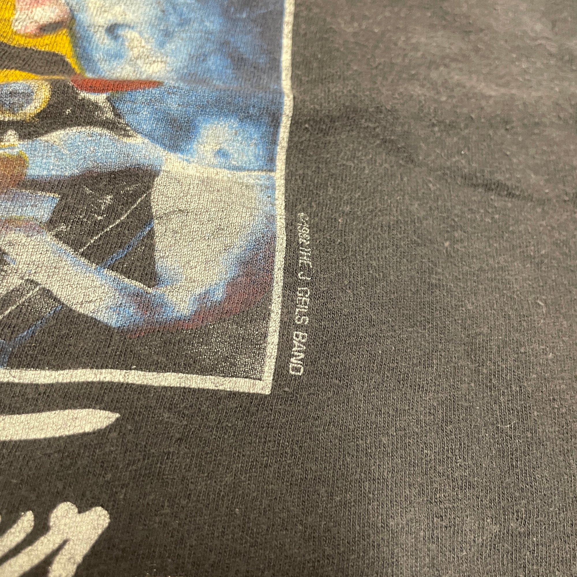 1982 The J. Geils Band Freeze Frame Tour Vintage 80s Band T-Shirt Made in USA Screen Stars Single Stitch
