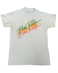 1980s Adidas "Born to Run" Vintage Single Stitch Graphic T-Shirt Made in USA