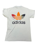 1980s Adidas "Born to Run" Vintage Single Stitch Graphic T-Shirt Made in USA