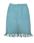 Vintage 1990s BCBG Max Azria Wool Fringe Skirt