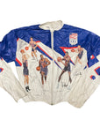 Vintage 1992 Kellogg USA Olympic Basketball Team Light Jacket