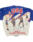 Vintage 1992 Kellogg USA Olympic Basketball Team Light Jacket