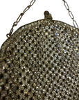 *Crystal Mesh Evening Purse Black Market Vintage
