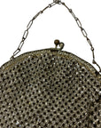 *Crystal Mesh Evening Purse Black Market Vintage
