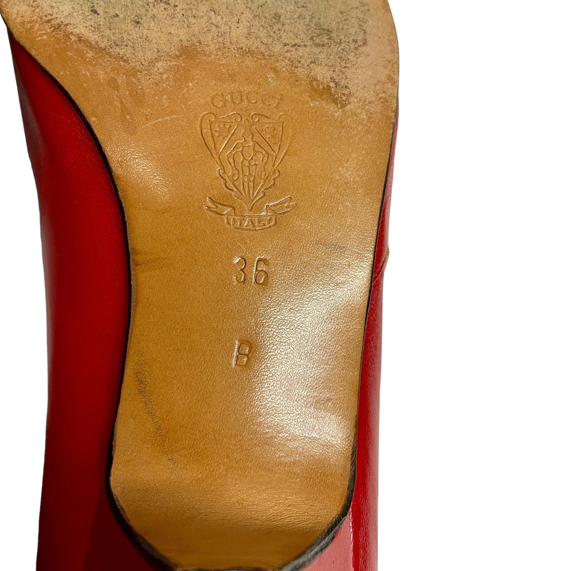 *Gucci Red Pumps Black Market Vintage