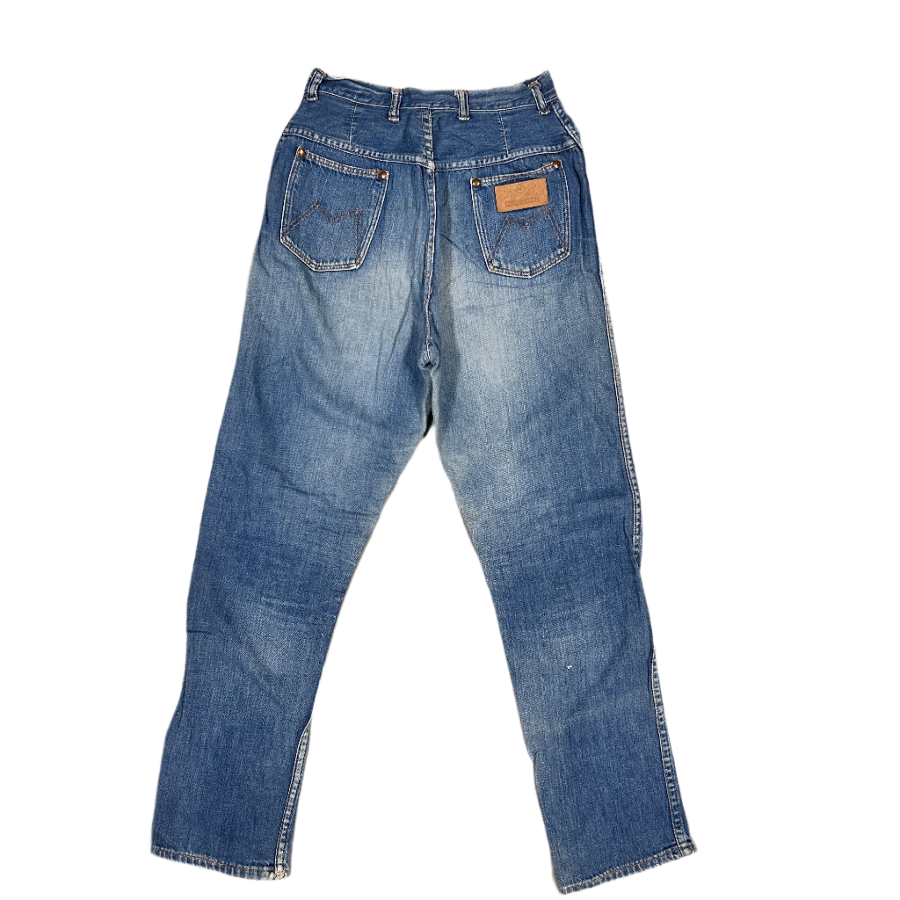 パンツ 60/70s maverick denim Pants size W34L30 Vintage 70s Maverick Denim Jeans Straight Leg Western USA