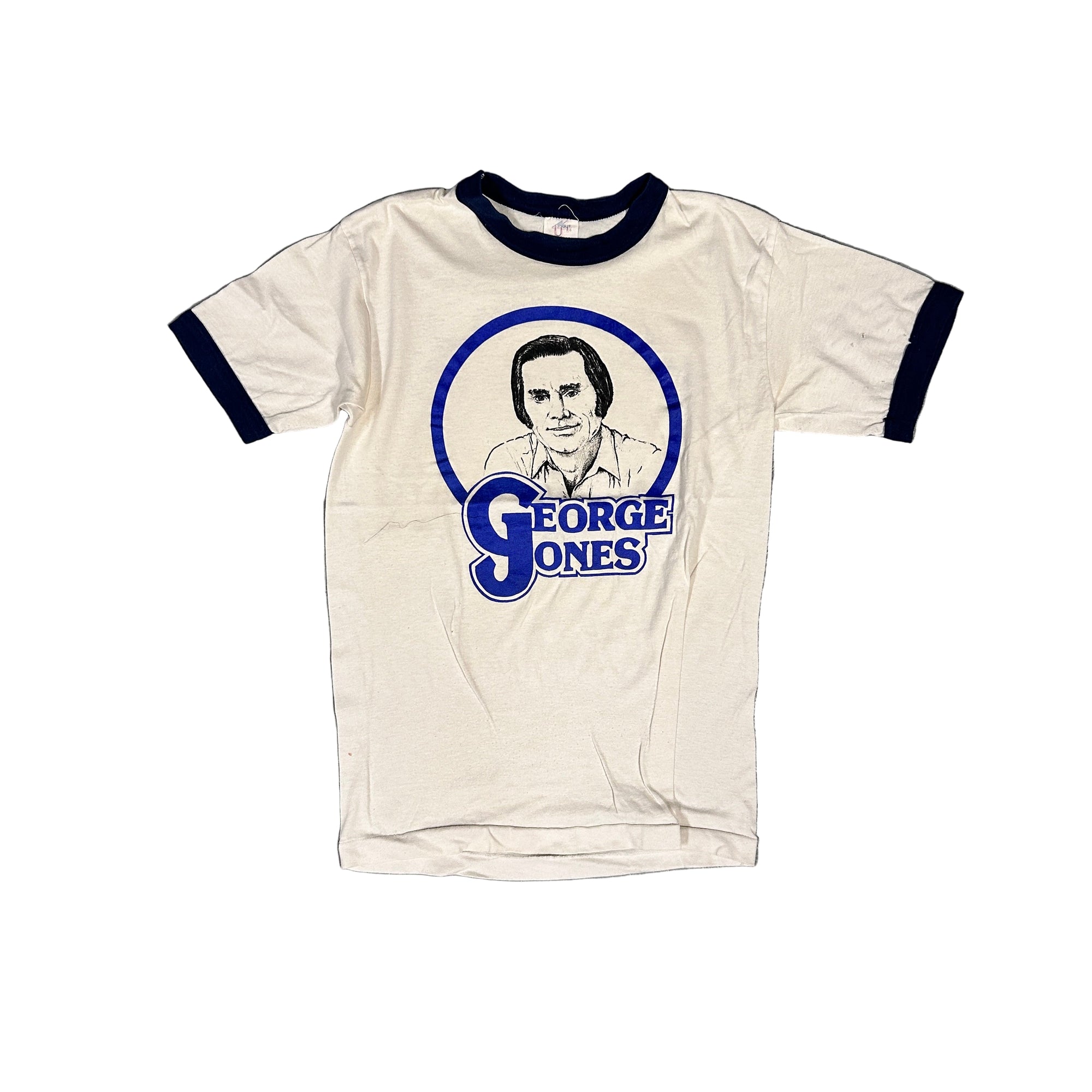 Vintage 1980s George Jones Ringer Band T-Shirt