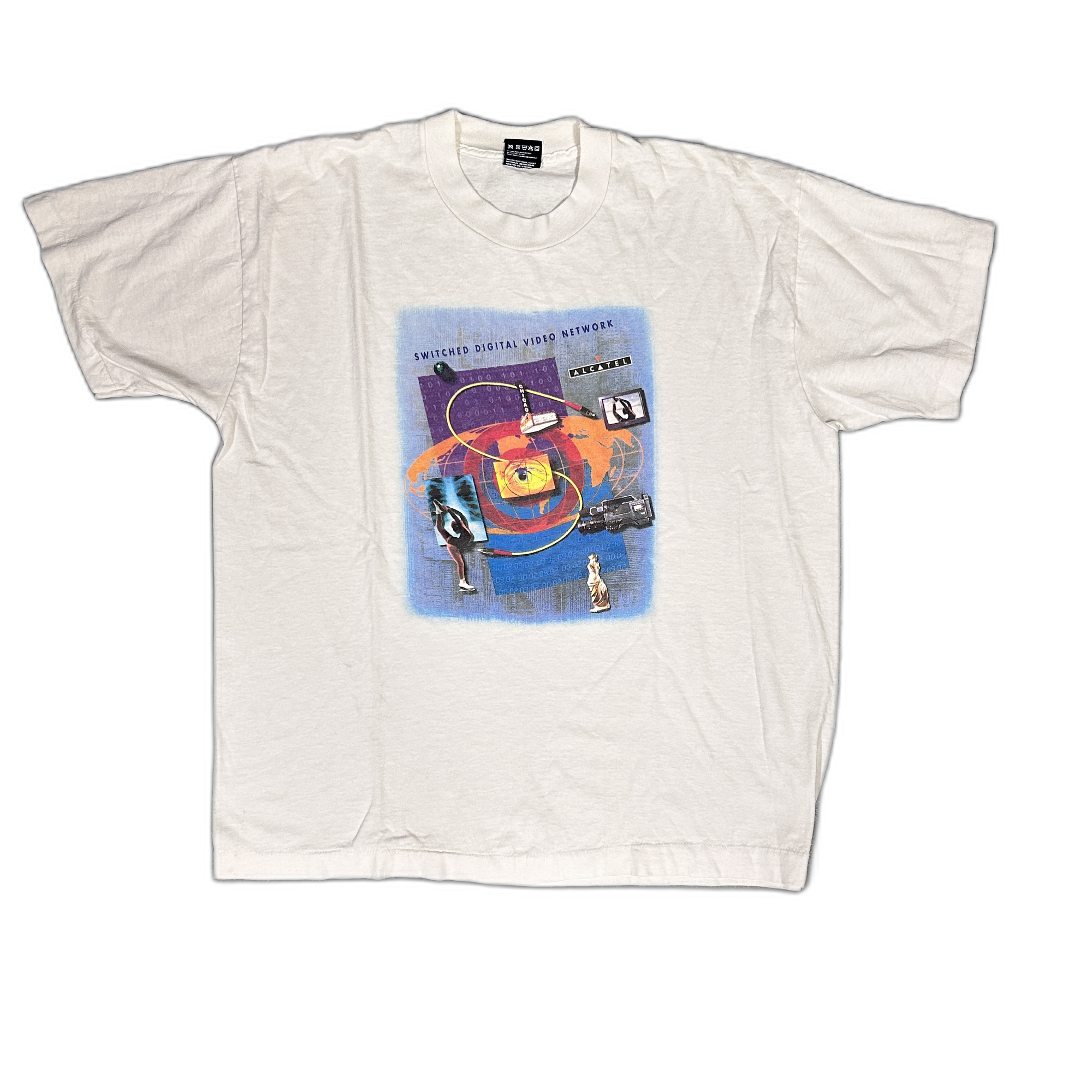 Vintage 90s Switched Digital Video Network T-Shirt