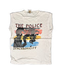 Vintage 80s The Police "Synchronicity" '83 Tour Sleeveless Band T-Shirt