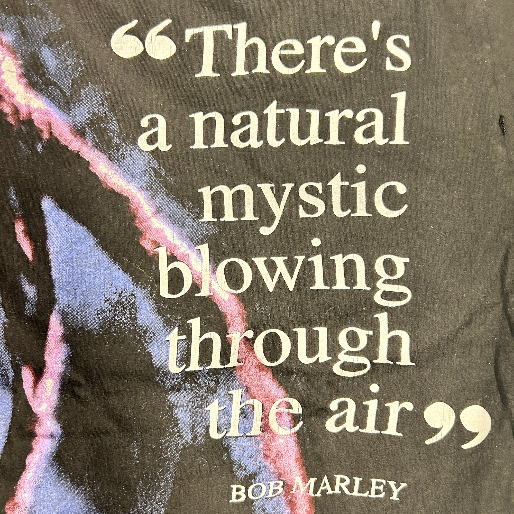 Vintage Single Stitch Bob Marley "Natural Mystic" Graphic Band T-Shirt