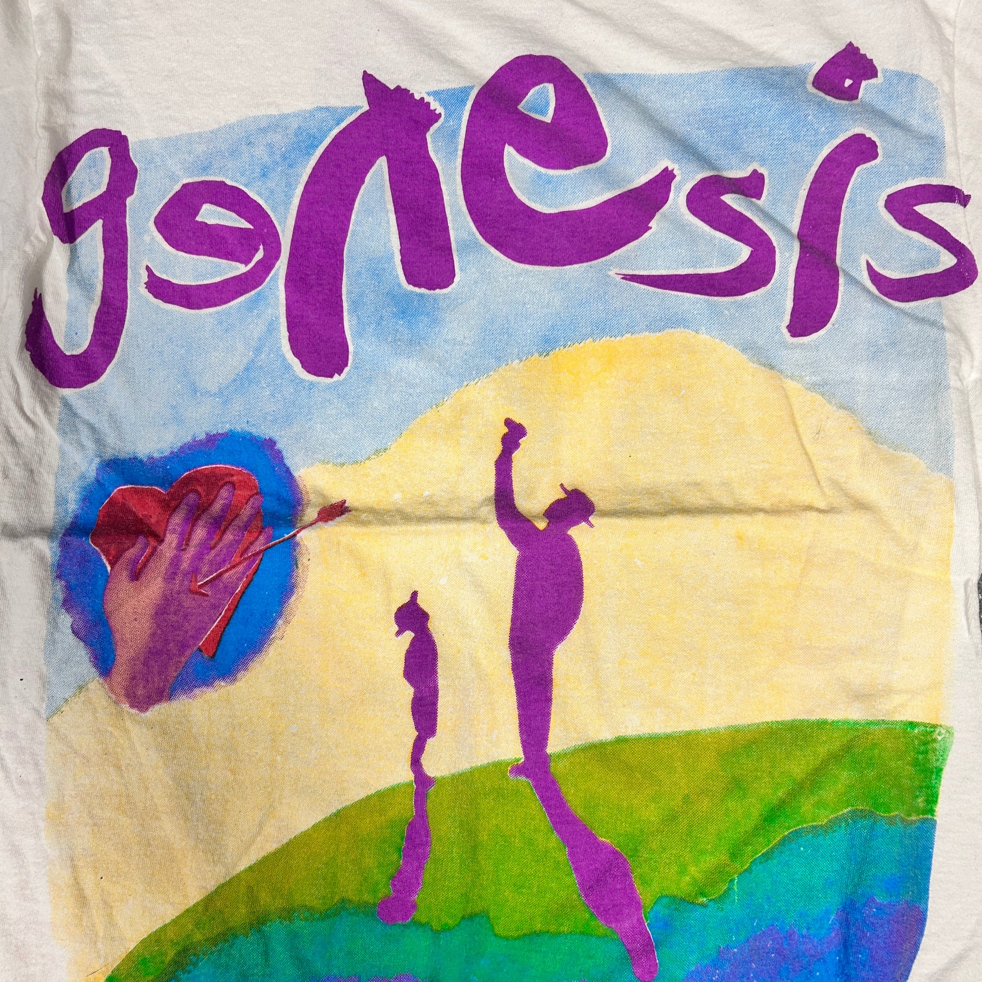 Vintage 1992 Genesis / Band T-Shirt / We Can't Dance Tour Graphic / Music