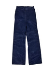 Vintage 70s Levi's "Owner's Favourite Pair" Navy Corduroy Straight Leg Trousers Talon 42 Zip