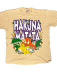 Vintage 90s Disney The Lion King Hakuna Matata Single Stitch Collectible T-Shirt