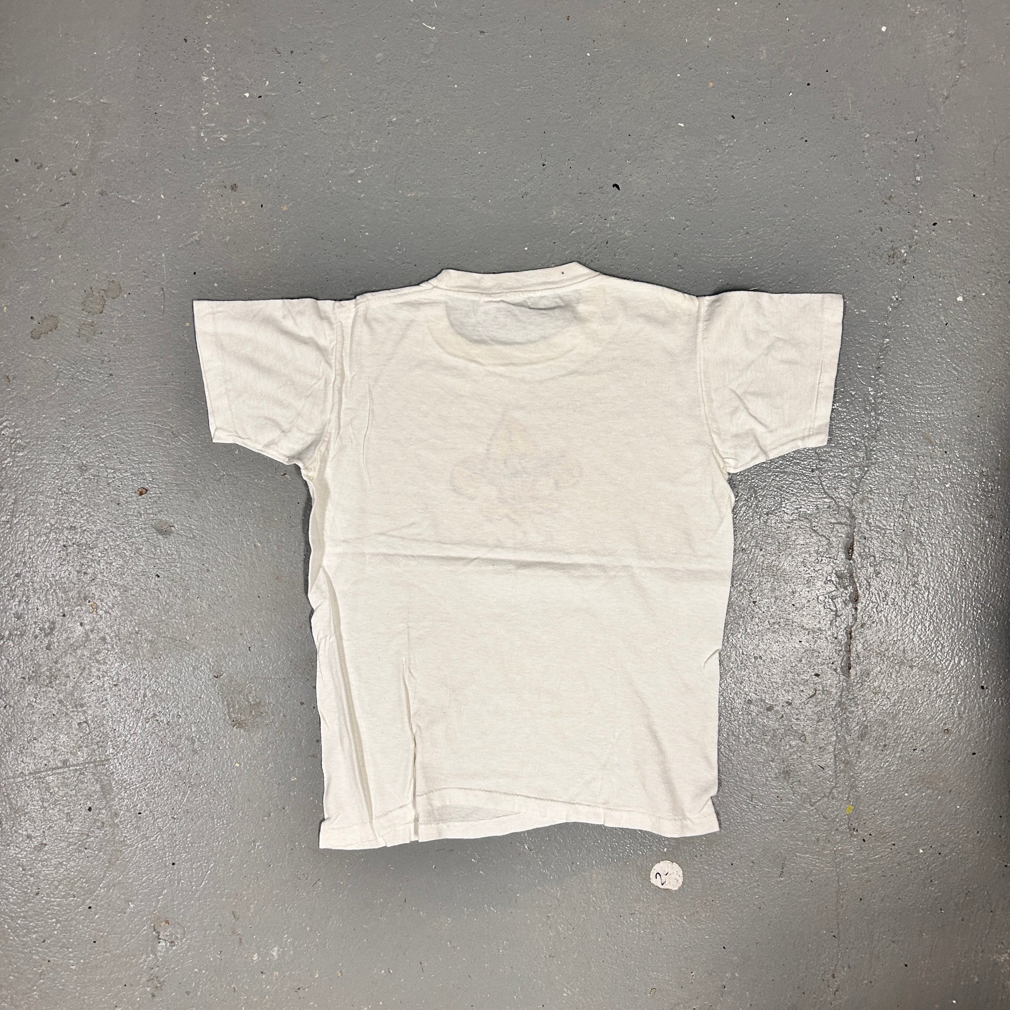 Vintage 1980s Boy Scouts Of America T-Shirt / White Fleur-de-lis Logo / Youth Organization