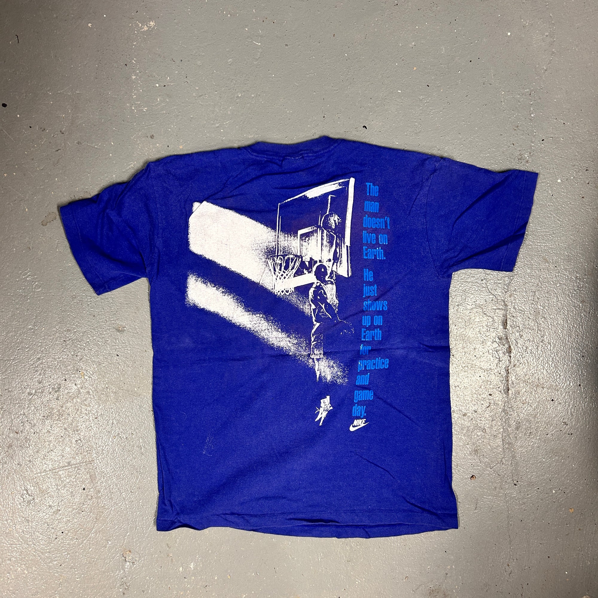 Vintage 90s Nike Air Jordan Single Stitch T-Shirt Made In USA