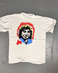 Vintage 80s Barry Manilow Piano Portrait Band T-Shirt
