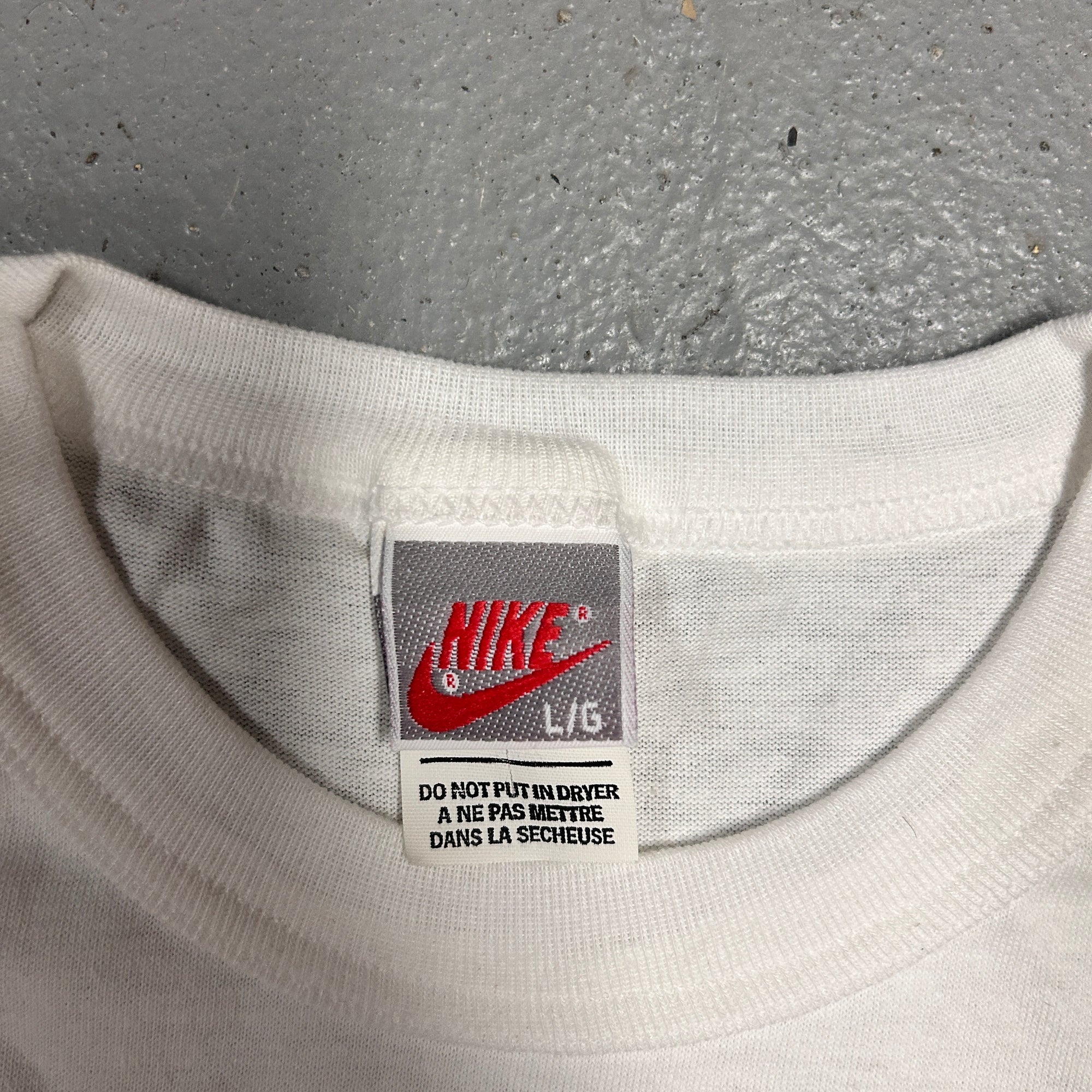 Vintage 90s Nike Michael Jordan NBA Basketball Single Stitch T-Shirt Made in Canada
