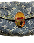 *Louis Vuitton Denim Purse Black Market Vintage
