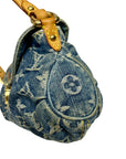 *Louis Vuitton Denim Purse Black Market Vintage