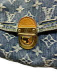*Louis Vuitton Denim Purse Black Market Vintage