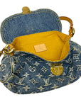 *Louis Vuitton Denim Purse Black Market Vintage
