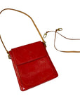 *Louis Vuitton Red Purse Black Market Vintage