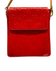 *Louis Vuitton Red Purse Black Market Vintage