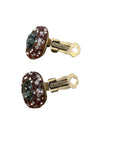 Oscar de la Renta Vintage Clip-on Crystal Earrings Made in USA Accessories Black Market Vintage