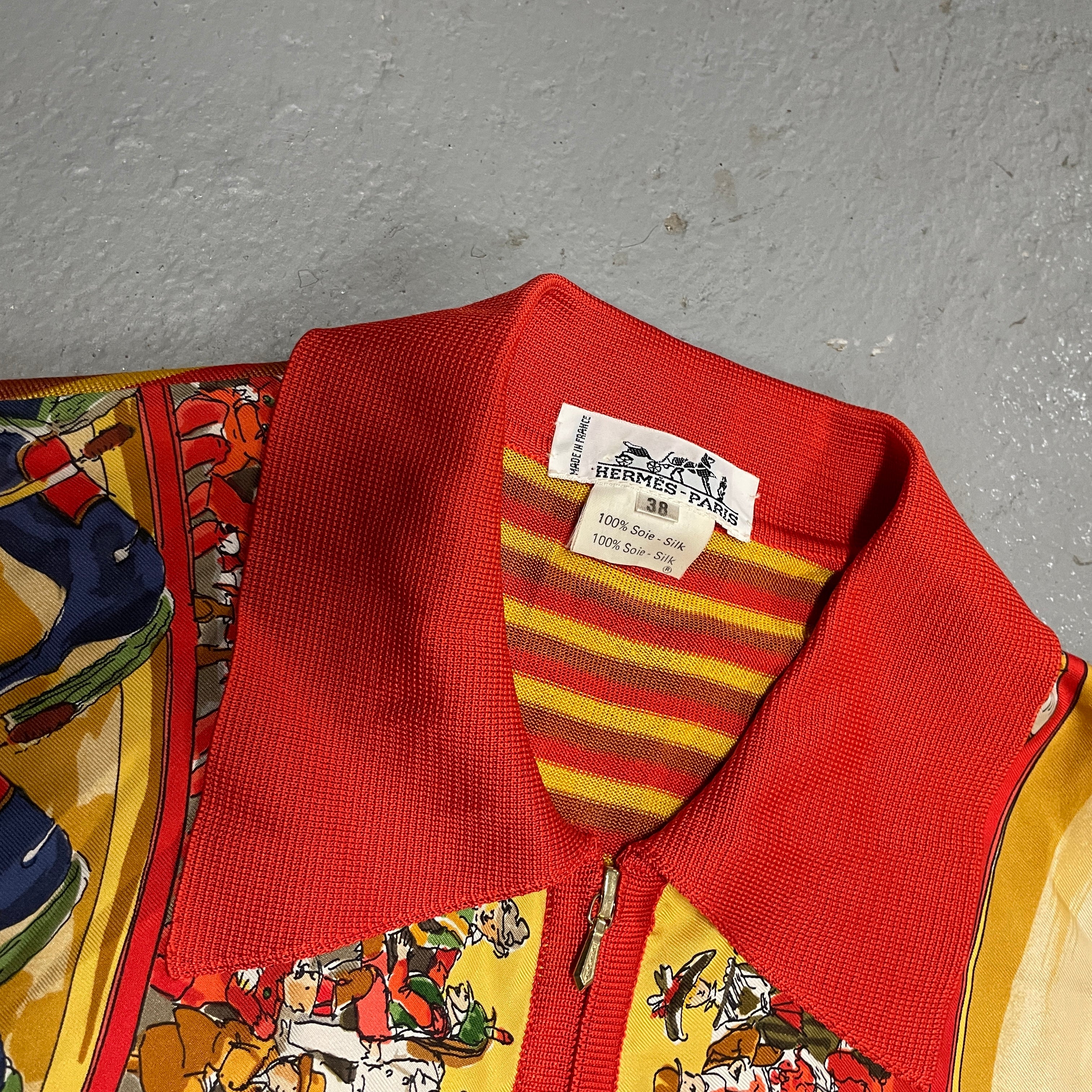 は*り様 80s HERMES Shirt Bespoke Made in Fr temp-image-1744912775617.jpg?v