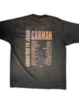 Vintage 90s Carman "Addicted To Jesus" 1993 Christian Music Tour T-Shirt