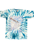Vintage 90s Tie Dye Snowboarding "Skullman" Graphic T-Shirt by Greg Speirs