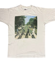 Vintage 90s The Beatles Abbey Road Single Stitch Band T-Shirt