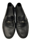 Vintage Designer Coach Leather Logo Men's Driving Loafers Accessories Black Market Vintage
