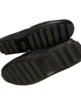 Vintage Designer Coach Leather Logo Men's Driving Loafers Accessories Black Market Vintage
