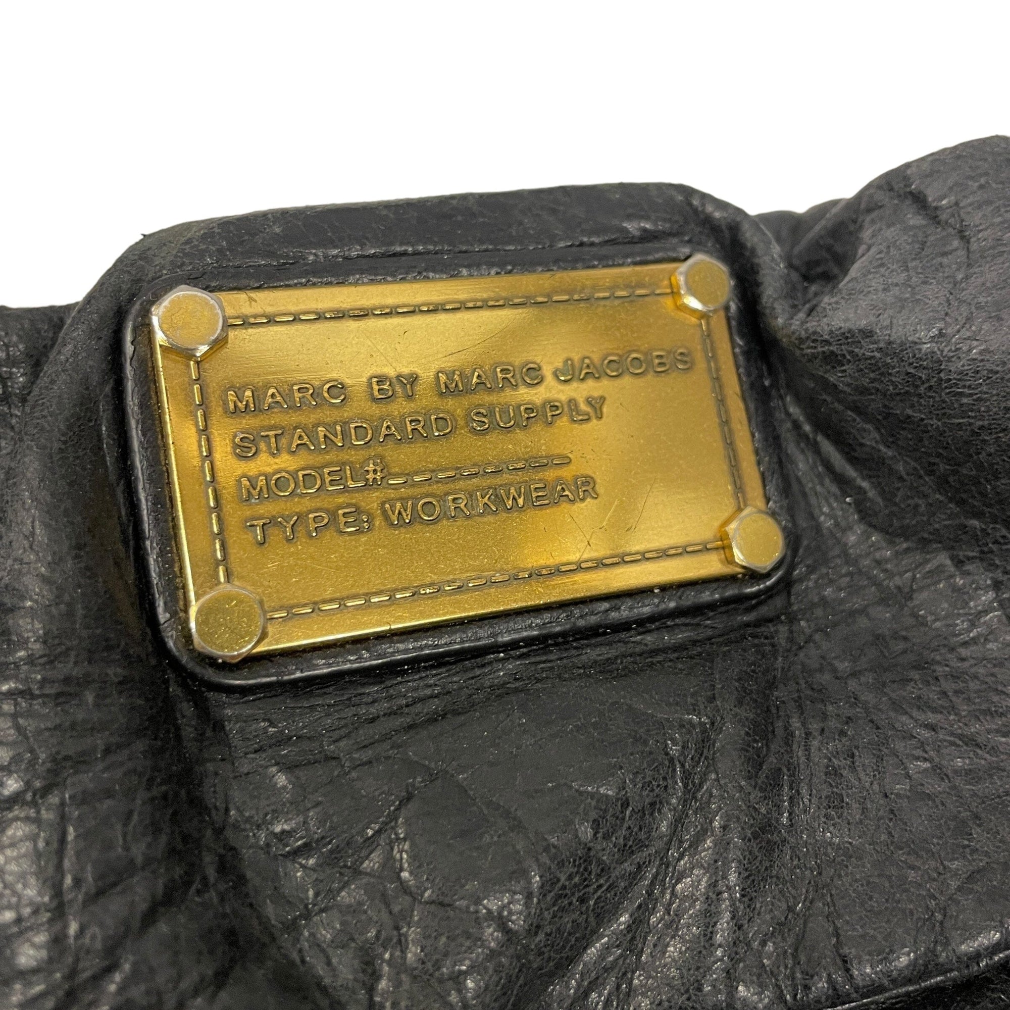 Vintage Marc by Marc Jacobs Designer Leather Bag in Black Accessories Black Market Vintage