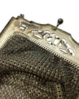 *Whiting & Davis Evening Bag Black Market Vintage